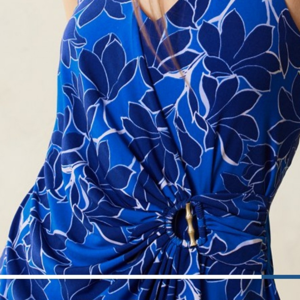 Tommy Bahama Halter Faux wrap dress